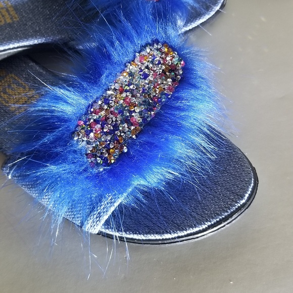 🥑🥑Blue flipflop slippers brand new with tags - Picture 4 of 6